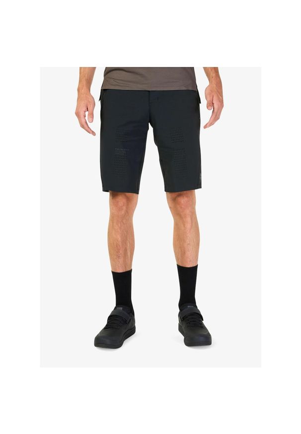 FOX - Szorty rowerowe męskie Fox Flexair Short. Kolor: czarny