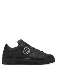 Philipp Plein - PHILIPP PLEIN Sneakersy PAES USC0770 Czarny. Kolor: czarny. Materiał: skóra #1