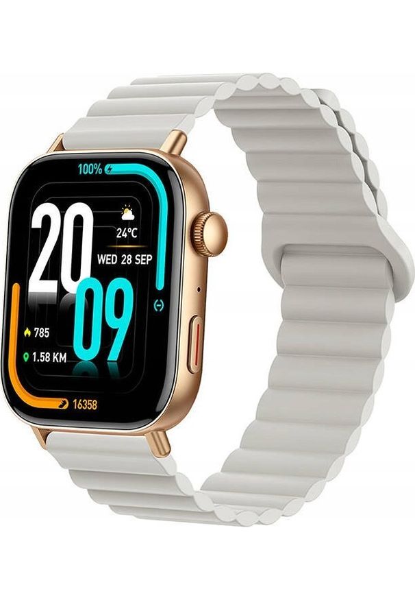 Smartwatch Colmi Smartwatch Colmi C8 Max z magnetycznym paskiem (złoty). Rodzaj zegarka: smartwatch. Kolor: złoty