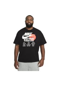 Koszulka męska Nike Sportswear DA0937. Materiał: materiał, bawełna. Długość rękawa: długi rękaw. Długość: krótkie. Wzór: nadruk, napisy #5