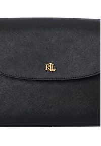 Lauren Ralph Lauren - LAUREN RALPH LAUREN Torebka 431969364001 Czarny. Kolor: czarny. Materiał: skórzane #4