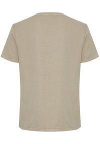 Blend T-Shirt 20715030 Beżowy Regular Fit. Kolor: beżowy. Materiał: bawełna