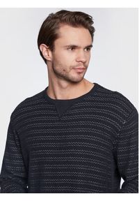 Blend Sweter 20714350 Czarny Regular Fit. Kolor: czarny. Materiał: bawełna #3