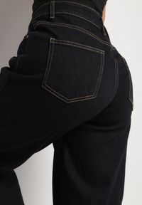 Born2be - Niebieskie Jeansy o Kroju Skinny z Regularnym Stanem Wirlexia. Okazja: na co dzień. Kolor: niebieski. Styl: casual #5