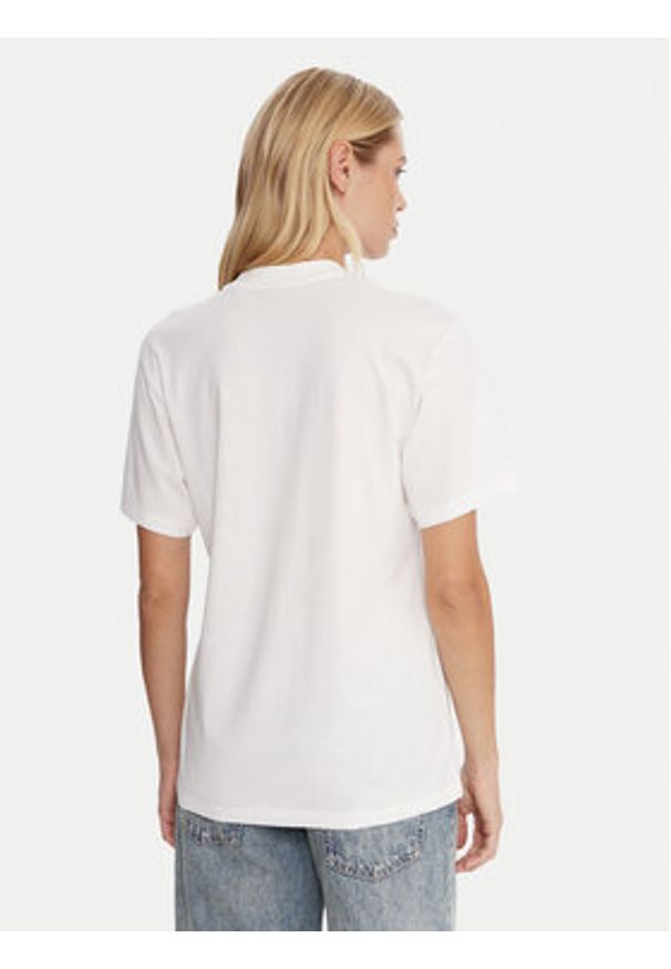 Hugo - HUGO T-Shirt Vintage 50550901 Biały Relaxed Fit. Kolor: biały. Materiał: bawełna. Styl: vintage