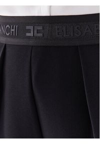 Elisabetta Franchi Szorty materiałowe SH-014-32E2-V200 Czarny Regular Fit. Kolor: czarny. Materiał: syntetyk, materiał #3
