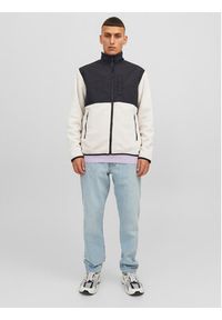 Jack & Jones Polar Marvin 12235864 Écru Regular Fit. Materiał: syntetyk #4