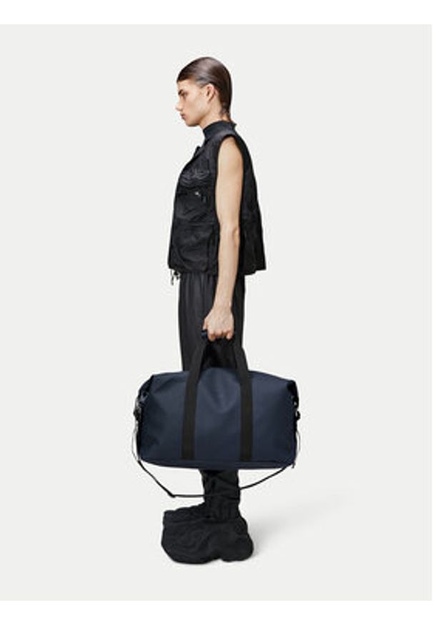 Rains Torba weekendowa Hilo Weekend Bag W3 14200 Granatowy. Kolor: niebieski. Materiał: materiał