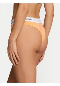Calvin Klein Underwear Figi brazylijskie LV00QF8522 Pomarańczowy jasny. Kolor: pomarańczowy. Materiał: bawełna #2