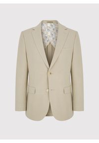 Pako Lorente - PAKO LORENTE – Lniana marynarka męska w kolorze oliwkowym. Okazja: na co dzień. Kolor: beżowy, oliwkowy. Materiał: len. Styl: casual #7