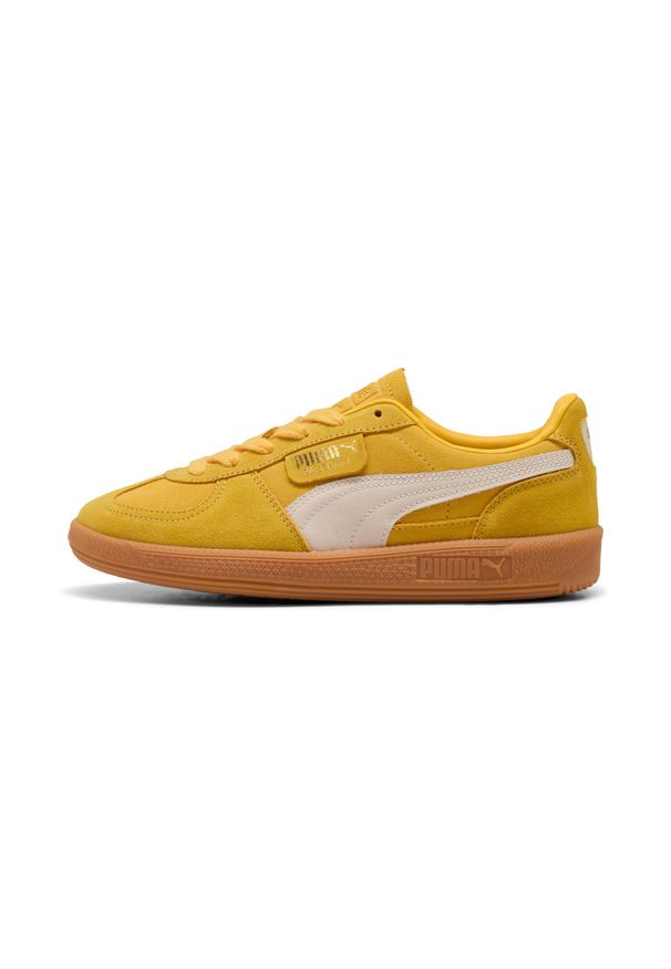 Sneakersy Puma Palermo. Kolor: żółty. Sport: turystyka piesza