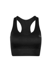 BESHAPED - Stanik Sportowy BeShaped Femme Force Bezszwowy. Kolor: czarny. Materiał: nylon