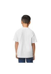 GILDAN - Koszulka Dziecięca Softstyle Plain Midweight T-shirt. Kolor: biały