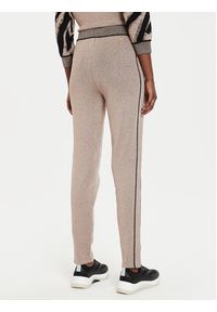 Liu Jo Sport Spodnie dresowe TF4104 MS49I Złoty Regular Fit. Kolor: złoty. Materiał: wiskoza #4