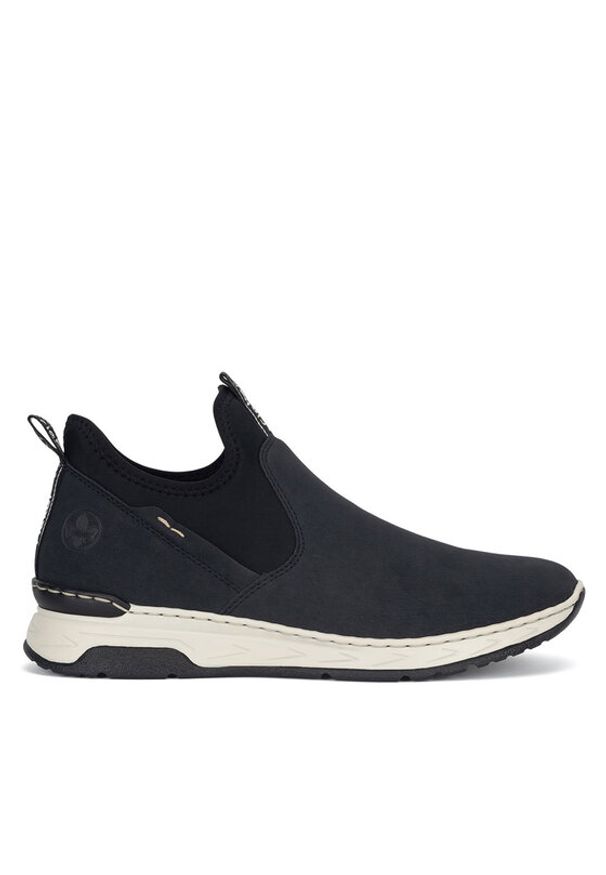 Rieker Sneakersy M0053-14 Niebieski. Kolor: niebieski. Materiał: materiał