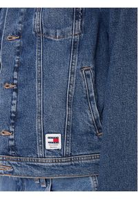 Tommy Jeans Kurtka jeansowa DW0DW16986 Niebieski Mom Fit. Kolor: niebieski. Materiał: bawełna