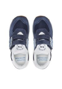 New Balance Sneakersy PV574CU1 Granatowy. Kolor: niebieski. Materiał: zamsz, skóra. Model: New Balance 574 #4