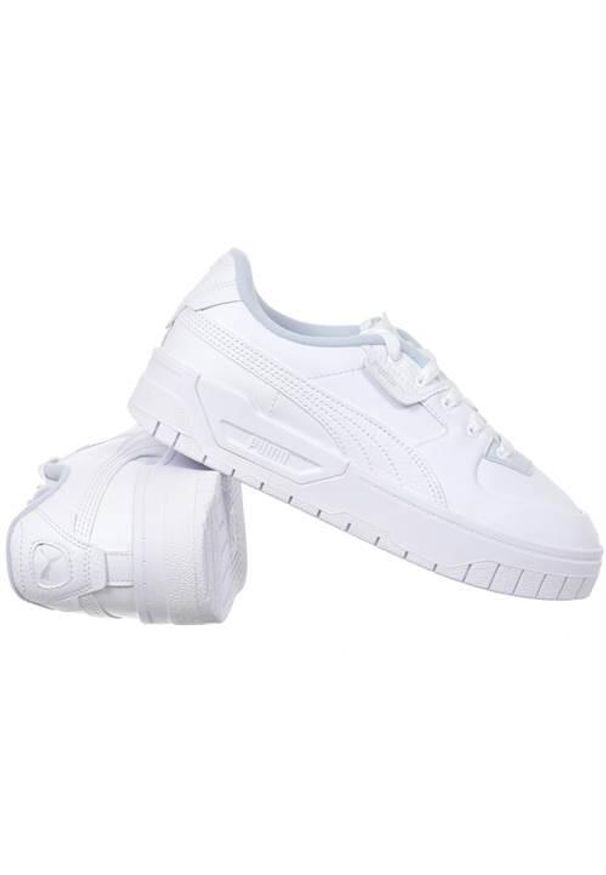 Buty do chodzenia damskie Puma Cali Dream Terry. Kolor: biały. Materiał: materiał, syntetyk. Szerokość cholewki: normalna. Sport: turystyka piesza