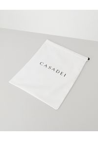 Casadei - CASADEI - Czarne botki Blade Vogue. Zapięcie: pasek. Kolor: czarny. Materiał: lakier, zamsz. Obcas: na obcasie. Wysokość obcasa: średni #5