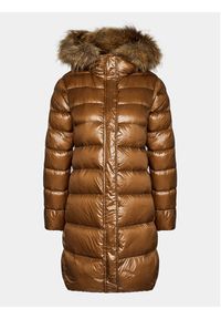 Hetrego - Hetregó Płaszcz zimowy Lilith 8K726M 23WD05 Brązowy Regular Fit. Kolor: brązowy. Materiał: syntetyk. Sezon: zima