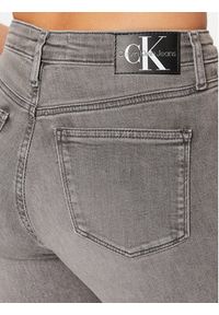 Calvin Klein Jeans Jeansy J20J221776 Szary Super Skinny Fit. Kolor: szary