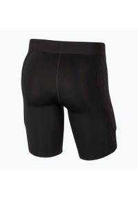 Spodenki bramkarskie dziecięce Nike Dri-Fit Gardien I GK Jr. Kolor: biały, czarny, wielokolorowy. Materiał: dresówka. Technologia: Dri-Fit (Nike). Sport: piłka nożna