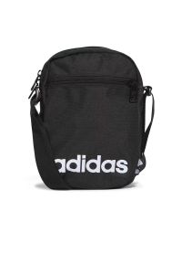 Adidas - Torba adidas Sportswear Essentials Organizer HT4738 - czarna. Kolor: czarny. Materiał: materiał. Wzór: aplikacja