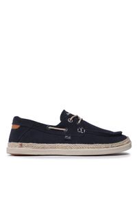 Pepe Jeans Espadryle Maoui Sailor PMS30914 Granatowy. Kolor: niebieski. Materiał: zamsz, skóra