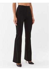 Pinko Spodnie materiałowe 100054 A15M Czarny Slim Fit. Kolor: czarny. Materiał: materiał, wiskoza