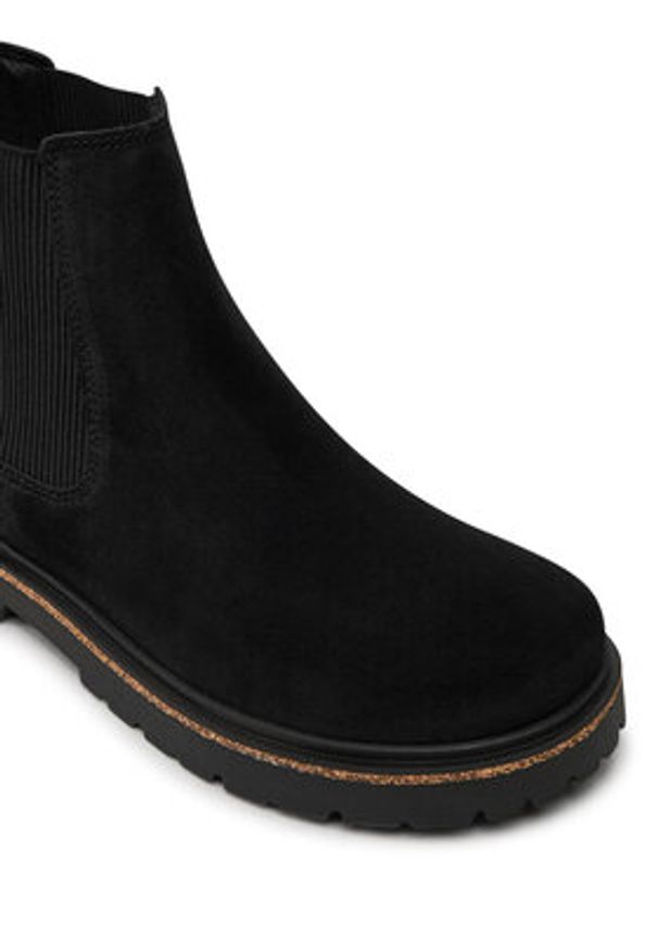 Birkenstock Sztyblety Highwood Slip On Mid W Leve 1028211 Czarny. Zapięcie: bez zapięcia. Kolor: czarny. Materiał: zamsz, skóra