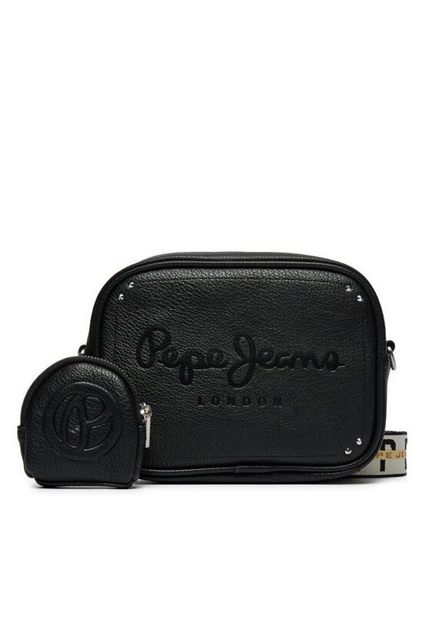 Pepe Jeans Torebka Bassy Core PL031513 Czarny. Kolor: czarny