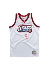 Mitchell & Ness - Koszulka Nba Philadelphia 76ers Allen Iverson. Kolor: szary. Sport: koszykówka #1