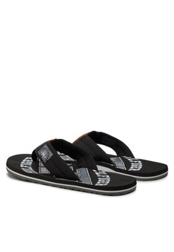 TOMMY HILFIGER - Tommy Hilfiger Japonki Essential Th Beach Sandal FM0FM01369 Czarny. Kolor: czarny. Materiał: materiał