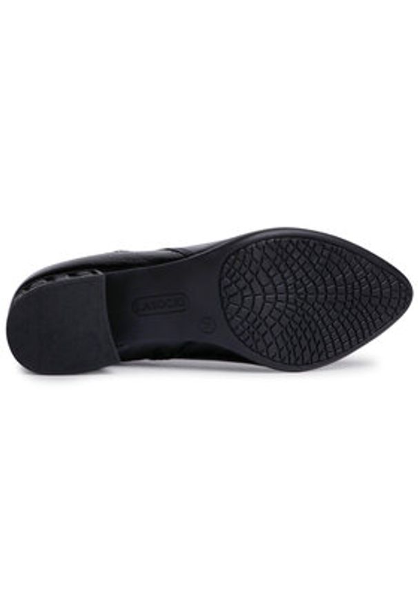 Lasocki Botki 6285-01 Czarny. Kolor: czarny. Materiał: lakier, skóra