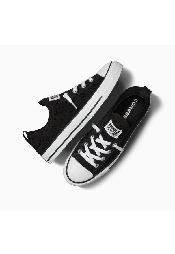Adidasy Converse Ctas Shoreline Knit Slip, Kobiety. Kolor: czarny. Materiał: materiał