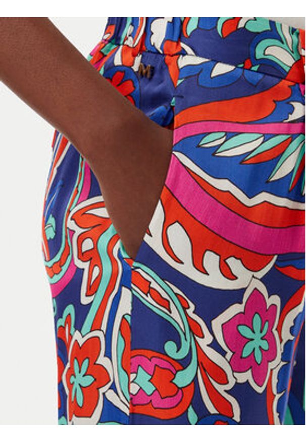 Lola Casademunt by Maite Spodnie materiałowe MS2514013 Kolorowy Regular Fit. Materiał: syntetyk. Wzór: kolorowy