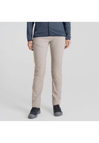 CRAGHOPPERS - Spodnie turystyczne damskie Craghoppers NosiLife Pro Trouser III. Kolor: beżowy