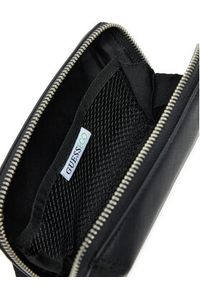 Guess Kosmetyczka PMMOSA P4417 Czarny. Kolor: czarny. Materiał: skóra