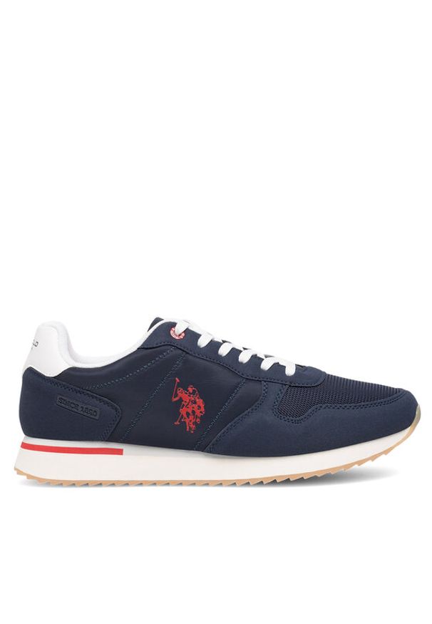 U.S. Polo Assn. Sneakersy ALTENA001A Granatowy. Kolor: niebieski. Materiał: materiał