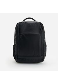 Reserved - Plecak z kieszenią na laptop - Czarny. Kolor: czarny #1