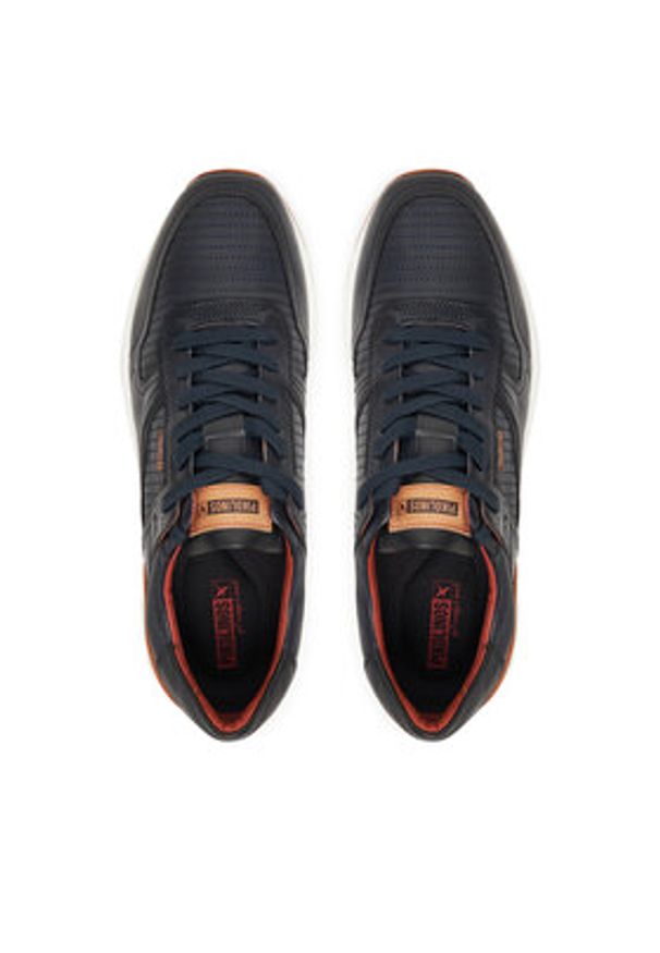 Pikolinos Sneakersy M8R-6239C1 Granatowy. Kolor: niebieski. Materiał: skóra