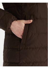 TOMMY HILFIGER - Tommy Hilfiger Kurtka puchowa WW0WW47540 Brązowy Slim Fit. Kolor: brązowy. Materiał: syntetyk #5