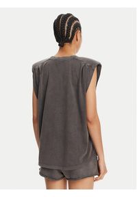 Just Cavalli T-Shirt 78PAHE10 Szary Loose Fit. Kolor: szary. Materiał: bawełna #4