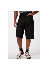 JAY-PI - Męskie Bermudy rowerowe rower luźny krój QuickDry. Kolekcja: plus size. Kolor: czarny. Materiał: poliester, materiał. Sport: kolarstwo