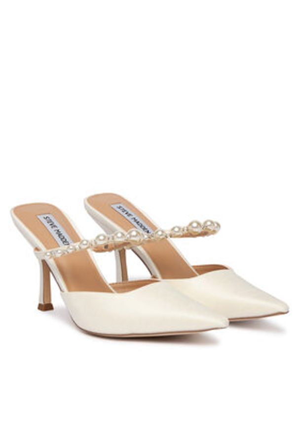 Steve Madden Klapki Brecki-P 11003668 Biały. Kolor: biały. Materiał: materiał