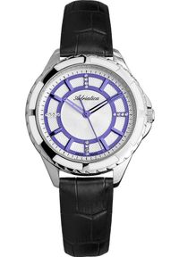 Zegarek Adriatica Zegarek damski Adriatica A3434.52B3Q CYRKONIE czarny. Kolor: czarny #1