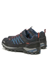 CMP Trekkingi Rigel Low Trekking Shoes Wp 3Q13247 Granatowy. Kolor: niebieski. Materiał: skóra, zamsz. Sport: turystyka piesza #7