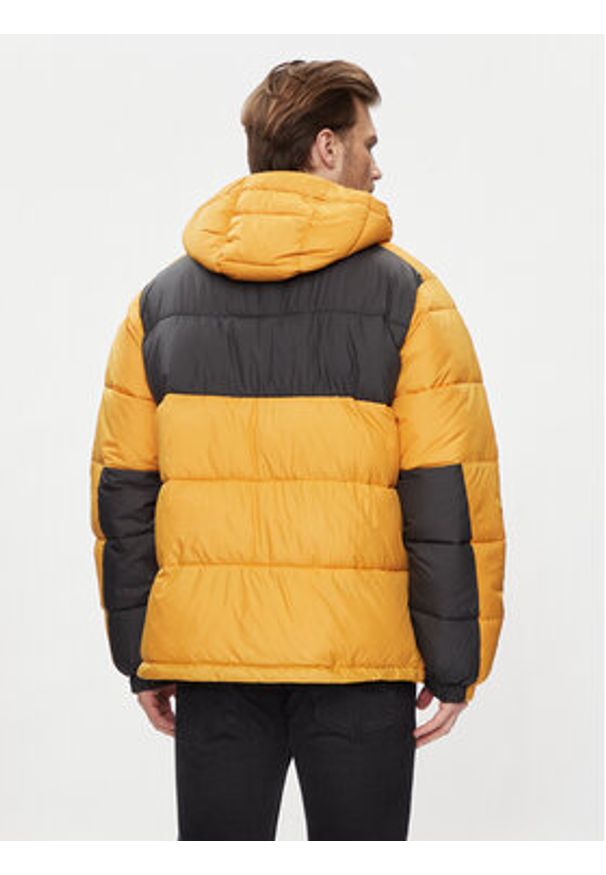columbia - Columbia Kurtka zimowa Pike Lake™ II Hooded Jacket Żółty Regular Fit. Kolor: żółty. Materiał: syntetyk. Sezon: zima