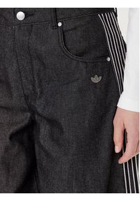 Adidas - adidas Jeansy Premium Essentials JV7773 Czarny Wide Leg. Kolor: czarny #4