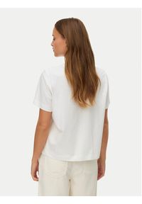 Vero Moda T-Shirt Sola 10341979 Biały Regular Fit. Kolor: biały. Materiał: bawełna #3